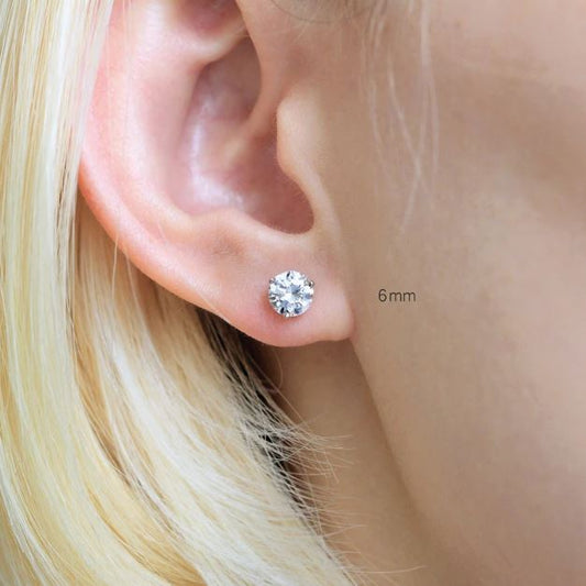 1ct Martini Diamond Studs